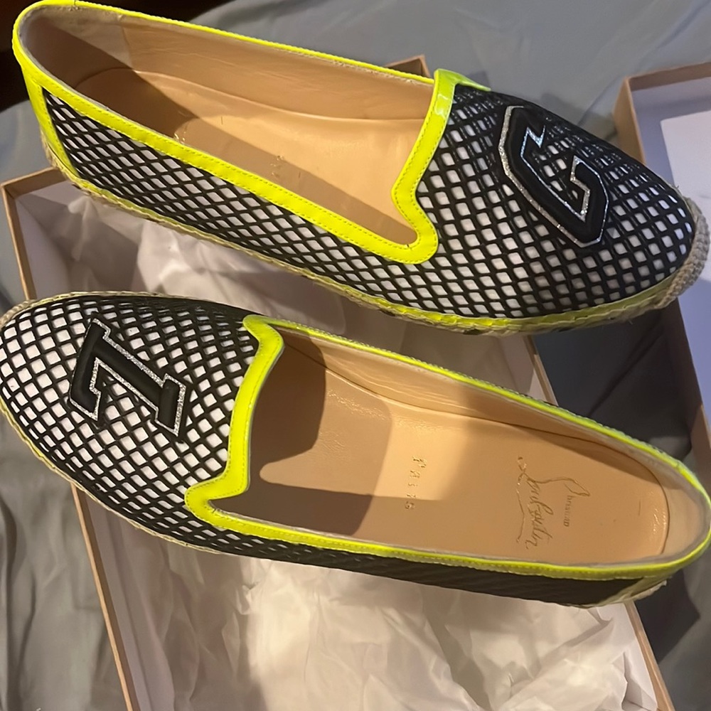 Women Christian Louboutin a little to small wore once